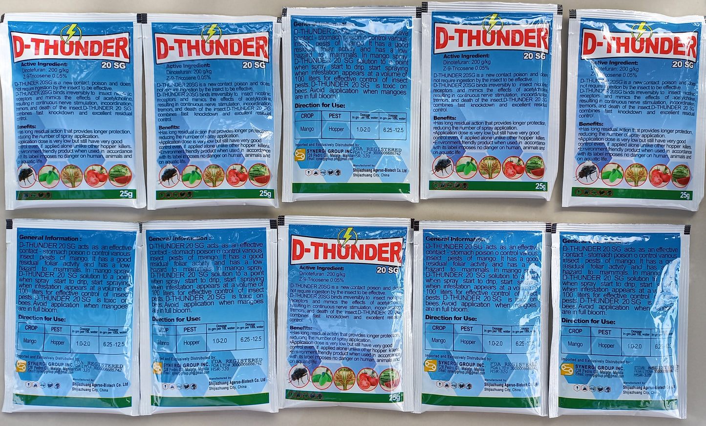 D-THUNDER | Minimum of 5 sachet/checkout