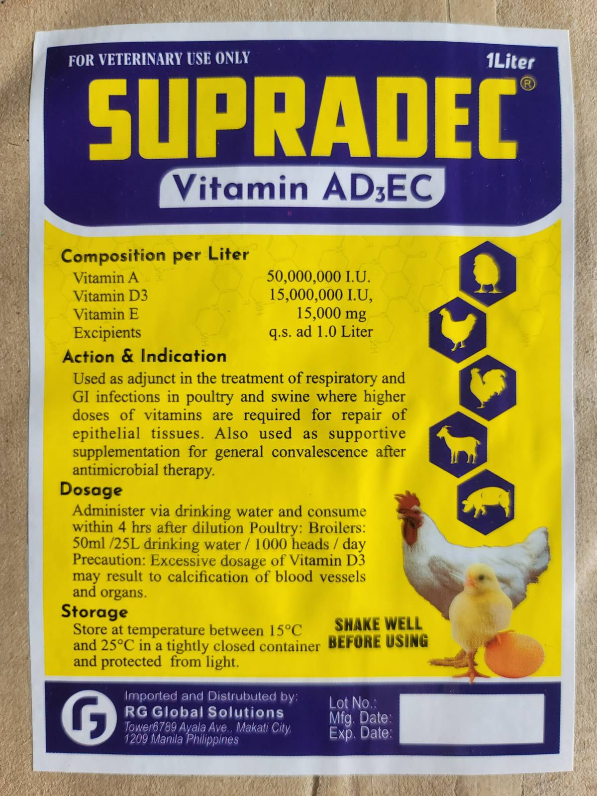 SUPRADEC Vitamin ADEC