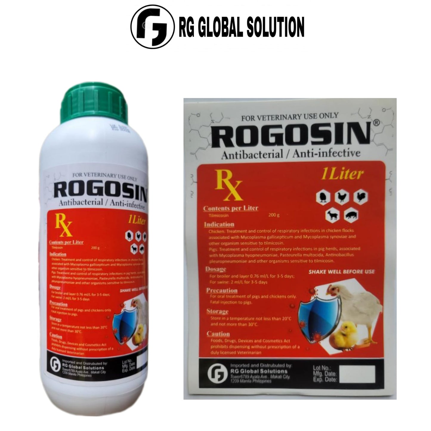 ROGOSIN 1L Anti-bacterial / Anti-infective